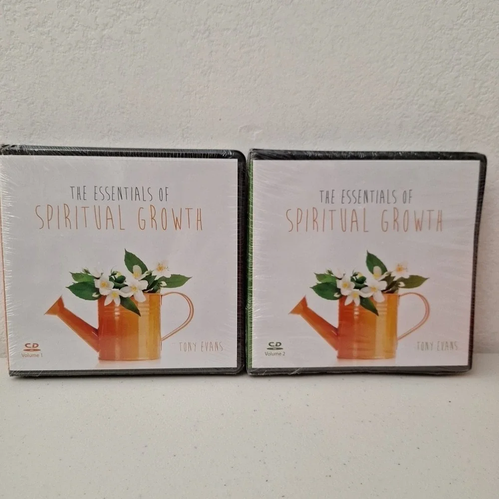TONY EVANS The Essentials of Spiritual Growth VOLUME 1 & 2 SET (CD‎ Audiobook)